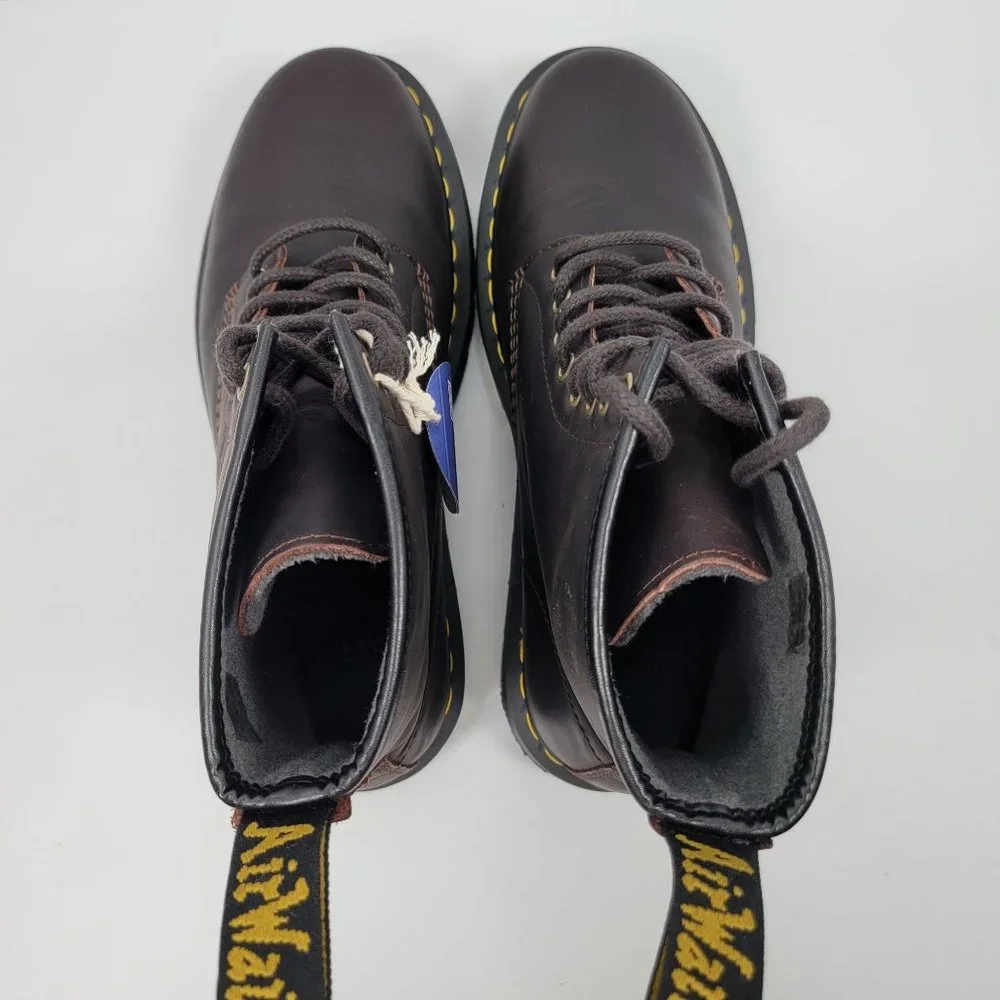 Dr. Martens 1460 Men's Wintergrip Leather Boots Cocoa 24038 US Size 10 NWB - Picture 10 of 12